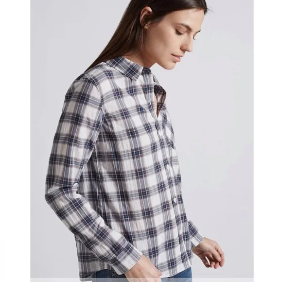 current elliot plaid button down - Picture 9 of 11